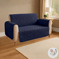 Quilted Sofa Covers - Blue