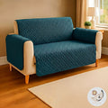 Quilted Sofa Covers - Zinc