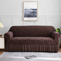 Zebra Sofa Cover - Brown