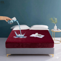 Waterproof Mattress Cover – Maroon
